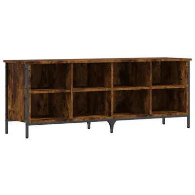 Obrázek produktu pro vidaXL Stojan na boty kouřový dub 131x35x50 cm odvozený výrobek ze dřeva