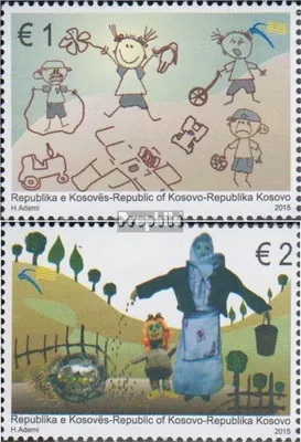 Produktbild von Briefmarken Kosovo 2015 Mi 312-313 (kompl.Ausg.) gestempelt Historisches Spielzeug