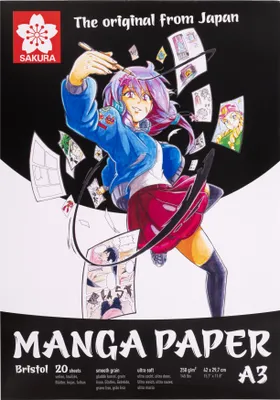 Obrázek produktu pro Sakura Manga Skicář 20 A3 250 g