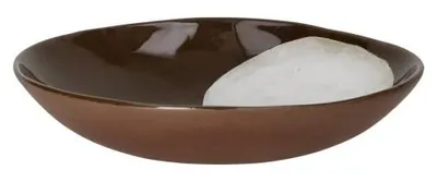 Zdjęcie produktu dla Pomax, miska na makaron z ceramiki, wielokolorowa, średnica 21 cm, wysokość 5,5 cm