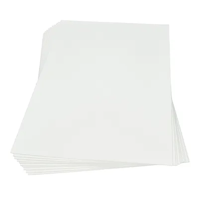 Produktbild von Moosgummiplatte  weiß 300 x 450 x 2 mm