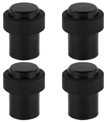 Image de Lot de 4 butoirs de porte en acier inoxydable avec caoutchouc