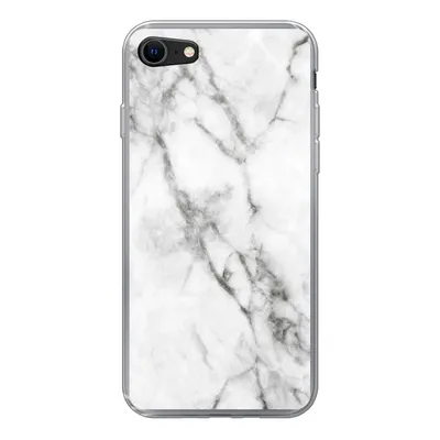 Produktbild von MuchoWow® Handyhülle Schutzhülle Hülle für iPhone 8 Marmor - Luxus - Weiß Silikon Softcase Handy Hülle - Schutzhaube