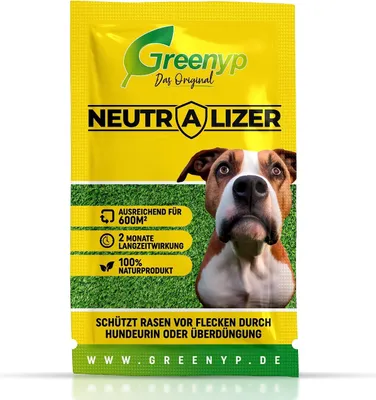 Immagine prodotto di Greenyp Neutralizer I Neutralizza l'urina grazie a microrganismi efficaci I Concime organico al 100% Attivazione del terreno Prato I 6 sacchetti da 12 g ciascuno per 600 m²
