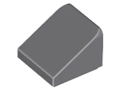 Immagine prodotto di Mattoncini Lego® 1x1 inclinati 30° x 1 x 1 x 2/3 54200 - 1 pezzo Grigio scuro bluastro