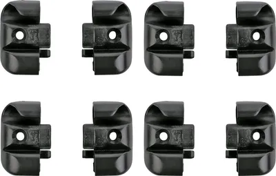 Produktbild von 8x Endstücke für Fensterleiste Scharnierleiste Schwarz L+ R für Wohnwagen