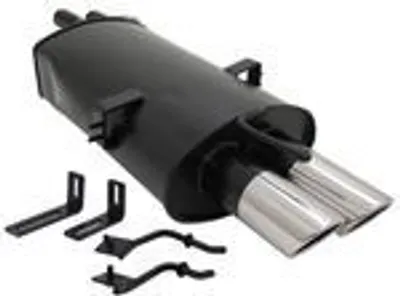 Produktbild von Novus Sportendschalldämpfer für BMW E46 Touring 2 x 76mm SR-Design