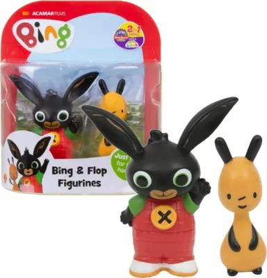 Produktbild von Acamar Films Bing & Flop Figurines, 1,5 Jahr(e), Mehrfarbig, Kunststoff