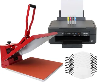 Immagine prodotto di 10 mascherine per stampa a sublimazione, bianche, per pressa a sublimazione e stampante a sublimazione; mascherine per bocca e naso; pressa a sublimazione; accessori per mascherine a sublimazione