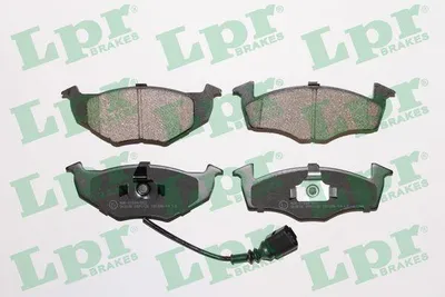 Produktbild von LPR Bremsbeläge Satz Vorne Bremsklötze für VW POLO (9N) 05P1120