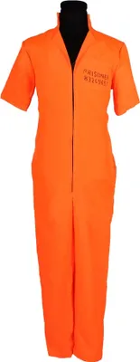 Produktbild von Overall amerikanischer Häftling Gefangener Sträfling Prisoner orange, Groesse:XS/S