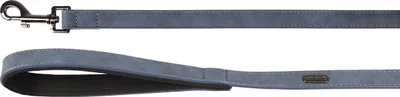 Image de Laisse Flamingo Delu bleue, dimensions : 130 cm / 20 mm