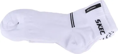Image de Skechers 5PPK Wm Mesh Ventilation Quarter Socks SK42017006-1000, Chaussettes, Unie, Blanc