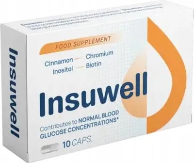 A product box for a food supplement.