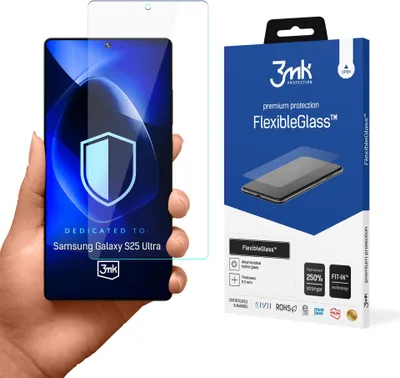 Obrázok produktu pre 3mk - FlexibleGlass ochranné sklo pre Samsung Galaxy S25 Ultra - číre