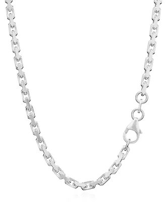 Produktbild von NKlaus Ankerkette aus 925 Silber, 50cm lang, 3,0mm breit