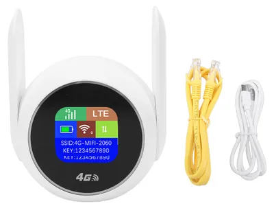 Obrázek produktu pro 4G LTE WiFi hotspot s 6 bezdrátovými sloty pro SIM karty, rychlostí 300 Mbps, typ C, mobilní internetový router pro cestování