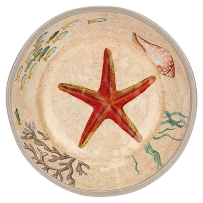 Image de Lot de 2 assiettes à soupe en mélamine (19,5 cm)