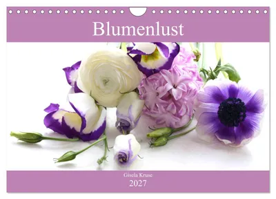 Produktbild von Blumenlust (Wandkalender 2027 DIN A4 quer), CALVENDO Monatskalender