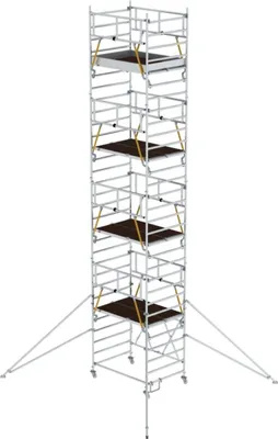 Produktbild von MUNK Klappgerüst SG 1,35x2,45m mit Ausleger und Sicherheitsgeländer 9,96m AH