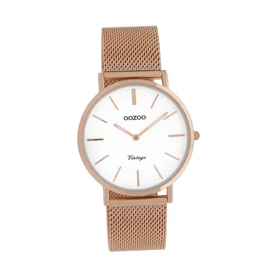 Produktbild von Oozoo Edelstahl Damen Uhr C9918 Quarzuhr Armband rosegold Vintage Series D2UOC9918