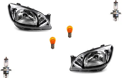 Productafbeelding van Johns, compatibel met de koplampen van de Škoda Citigo, modeljaren 10/11 - 04/17. Set bestaande uit een linker- en een rechterkoplamp