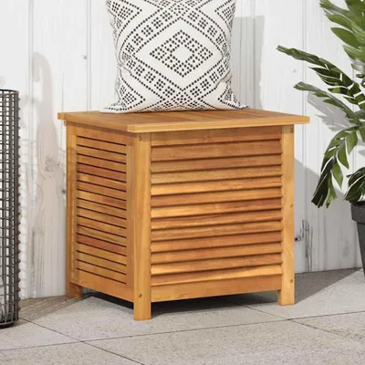 Produktbild von Garten Aufbewahrungsbox aus Akazienholz 60x50x56cm