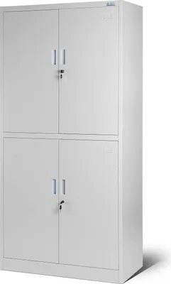 Immagine prodotto di Armadio per archiviazione Armadio per ufficio Armadio in acciaio grigio 185x90x40