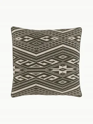 Produktbild von Westwing Blaki Baumwoll Kissenhülle Dekorativ 45x45 cm