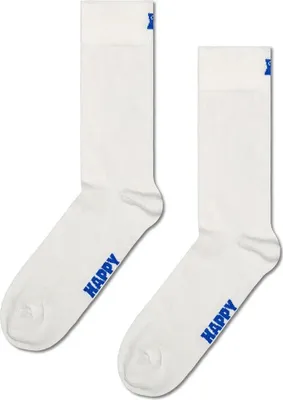 Produktbild von Happy Socks Solid Crew-socken Weiß EU 41-46 Herren,Damen Weiß EU 41-46