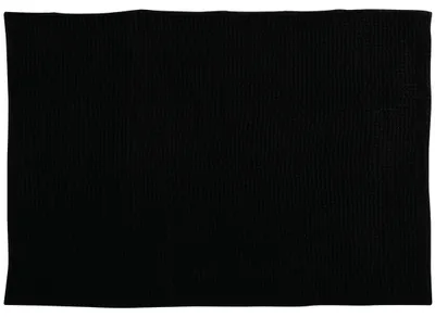Produktbild von Badteppich MSV CHENILLE 80 x 50 cm schwarz