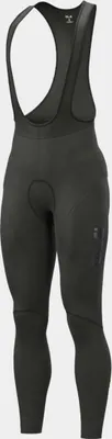Zdjęcie produktu dla ALÉ Długie spodenki kolarskie z szelkami - SOLID WINTER - Black XL