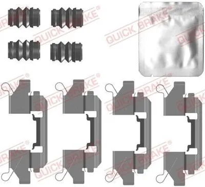 Image de Jeu d'accessoires, garniture de frein à disque QUICK BRAKE 109-0111