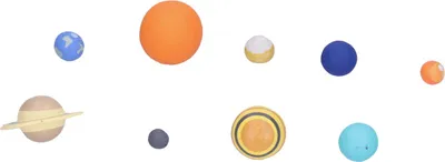 Zdjęcie produktu dla 9PCS Układ Słoneczny Nauczanie Model Planeta Astronomia Nauka Zestaw zabawek edukacyjnych