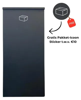 Image de Boîte aux lettres pour colis XXL PakketPanda Classic - Retrait par l'arrière