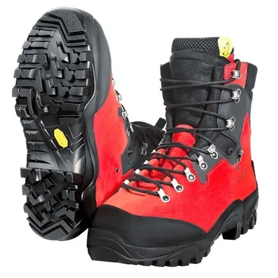 Produktbild von PFANNER® Zermatt GTX Schnittschutzschuh Klasse 1 100234-16 rot/schwarz Rot, 44