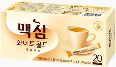Produktbild von MAXIM White Gold Coffee Mix 20 Sticks