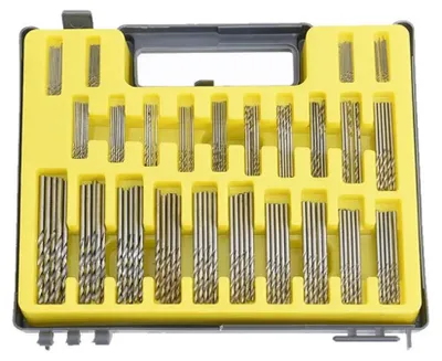 Immagine prodotto di INF Set 150 punte micro in acciaio a cuscinetto 0.4-3.2mm per hobby