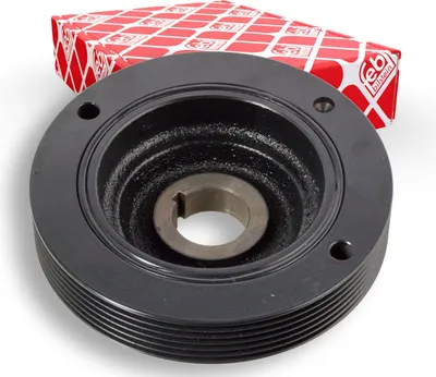 Produktbild von FEBI BILSTEIN 102043 Riemenscheibe Kurbelwelle für FORD FOCUS (DAW, DBW) 133mm 5-Rippen