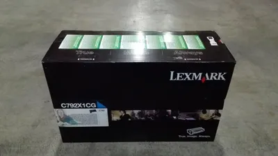 Produktbild von Lexmark C792X1CG, 20000 Seiten, Cyan, 1 Stück(e)