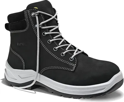 Produktbild von Damen-Sicherheitsschnürstiefel LILLY black Mid ESD S3, Gr. 36