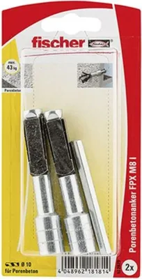 Zdjęcie produktu dla Kotwa do betonu komórkowego FPX-I M8