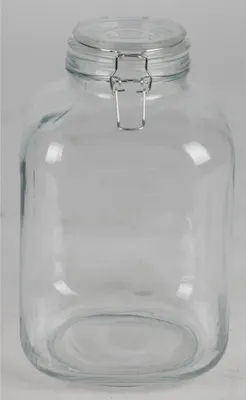 Produktbild von 6x XXL Drahtbügelglas 4,8L Einwecken Einmachen Verschluss Kochen Gefäß Vorrat