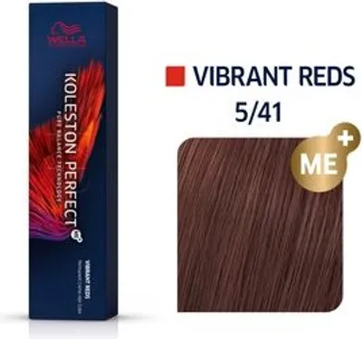 Image de Wella Professionals Koleston Perfect Me+ Vibrant Reds Professionelle permanente Haarfarbe 5/41 60 ml