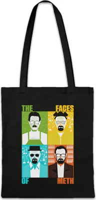 Produktbild von Urban Backwoods Faces Of, Stofftasche, Farbe: Schwarz