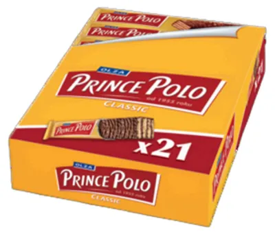 Imagen del producto de Prince Polo Classic, 17,5 g x 21 unidades