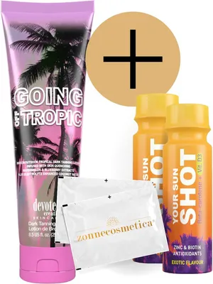 Produktbild von Devoted Creations - Going Off Tropic + 2 Your Sun Shots + 2 Erfrischende tücher