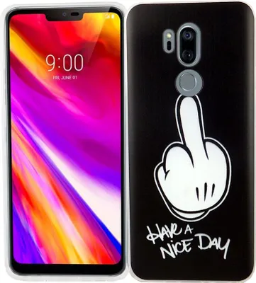 Imagen del producto de Funda protectora para el teléfono LG G7. Que tengas un buen día