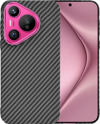 Produktbild von Techsuit Carbonite FiberShell Back Cover Hülle für Huawei Pura 70 - Schwarz