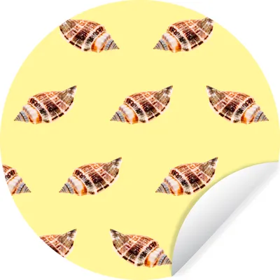 Produktbild von MuchoWow® - Wand Kreis - Wand Bild - Foto Tapete - Selbstklebende - Wohnzimmerdekoration - Wand Dekoration - Kinderzimmer